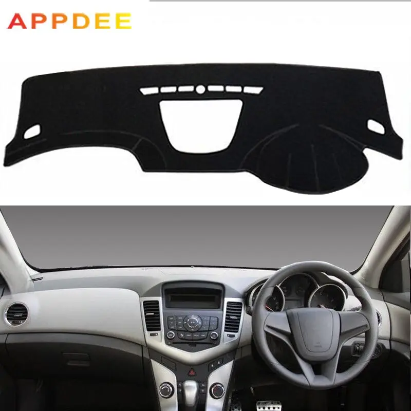 Силиконовый нескользящий коврик для приборной панели автомобиля APPDEE Chevrolet Cruze 2009
