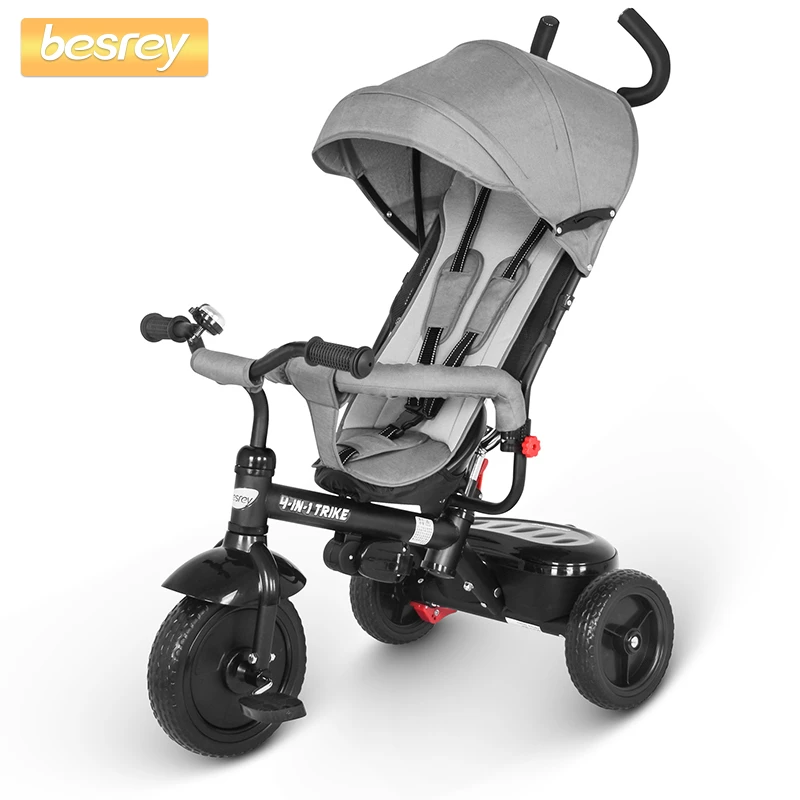 kids push along tricycle buggy