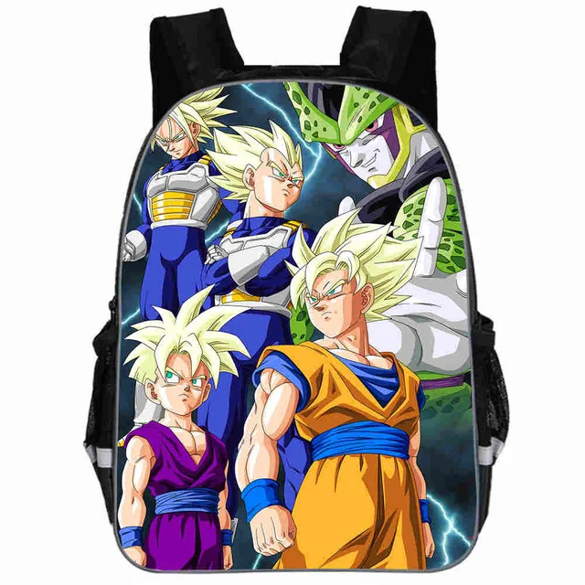 photo color Аниме Dragon Ball рюкзаки для подростков Сон Гоку школьные сумки для мальчиков 3D Супер Saiyan рюкзаки ультра Instinct Гоку Z Вегета сумки - Цвет: photo color