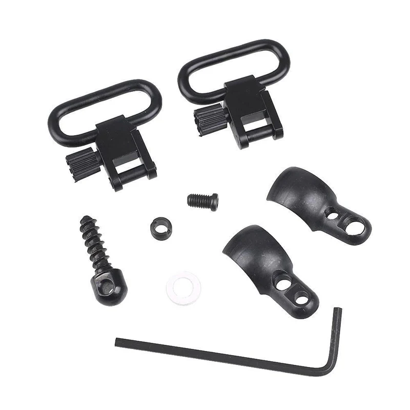 

Tactical 30-30 Lever Action Rifle Sling Mount Kit Split Band with 1" QD Sling Swivels for Winchester Marlin Mossberg