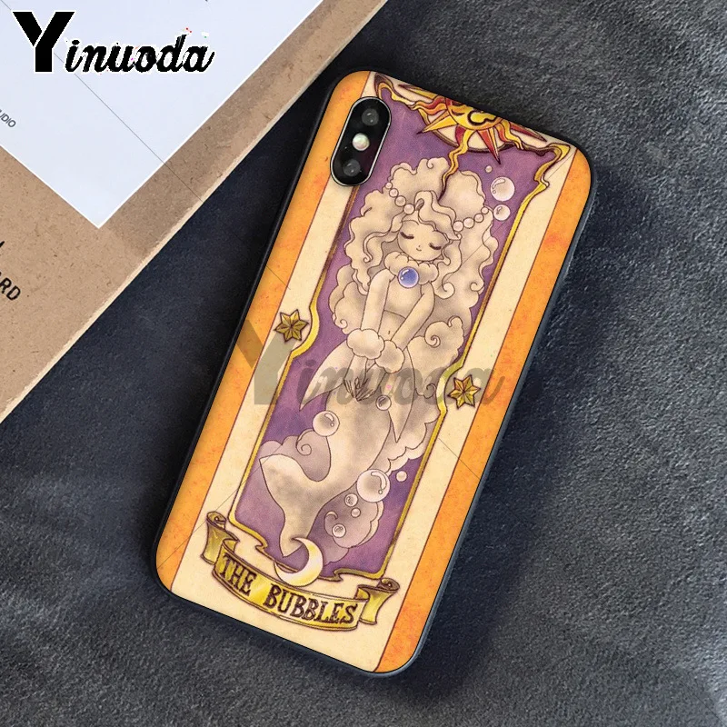 11pro MAX Alpha sakura card captor cardcaptor чехол для телефона с голосовой картой Apple iPhone 8 7 6 6S Plus X XS 5