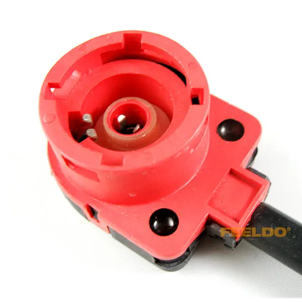 FEELDO 1 шт. HID ксеноновая лампа D2S/D2R/D2C жгут проводов розетки Адаптеры #