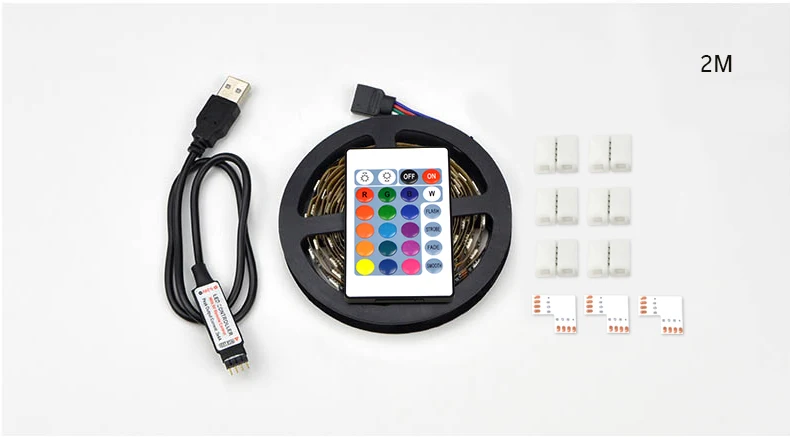 DC 5 в USB мощный светодиодный светильник 5 в 5050SMD RGB светодиодный светильник лента 1 м 2 м 3 м ТВ задний светильник лампа для ТВ ПК задний светодиодный диодный светильник ing