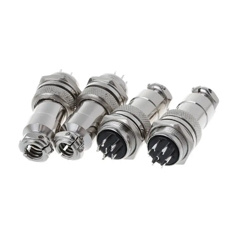 

GX20 Aviation Connector Kit Male And Female 2/3/4/5/6/7/8 Pin Socket Plug