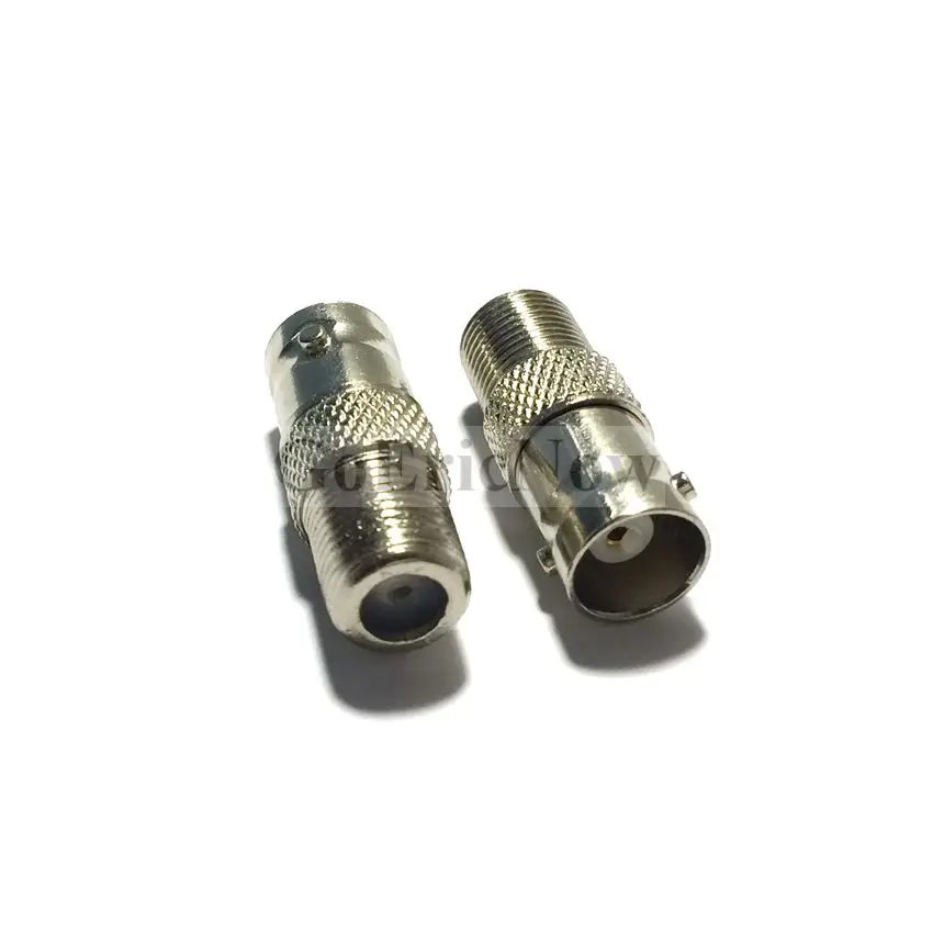 

5 pcs Replacement BNC Female to F Female Plug Metal Adapter Connectors