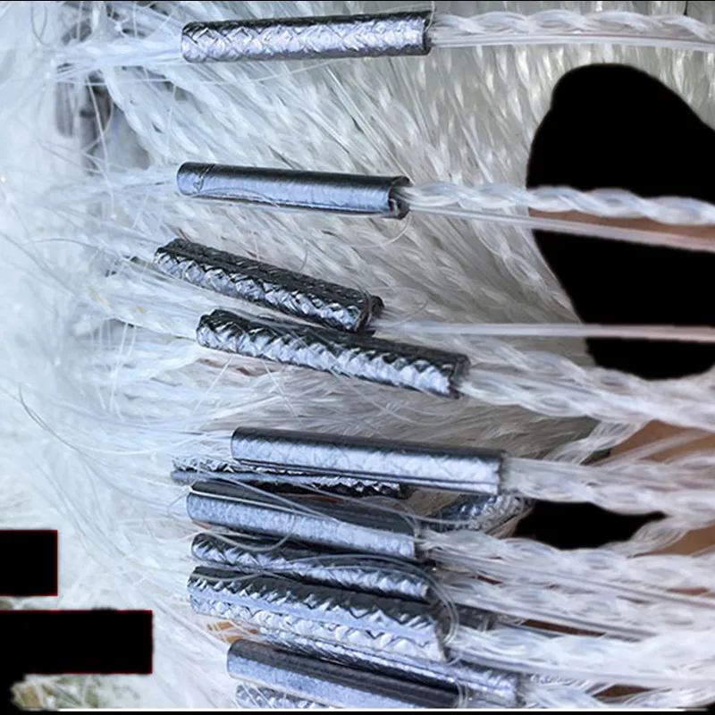 strong line H1.5m*L35m 3layer 2cm-5cm mesh fish trap fishing network rede de pesca shen net fishing net gillnet fishing tool
