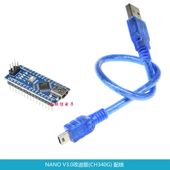 

Mini USB CH340 Nano 3.0 ATmega328P Controller Board Compatible For Arduino Nano CH340 USB Driver Nano V3.0 ATmega328