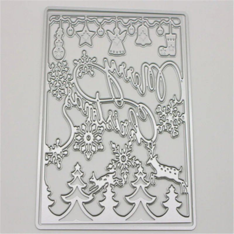 

Christmas tree Metal Die Cutting Scrapbooking Embossing Dies Cut Stencils Decorative Cards DIY album Card Paper Card Maker