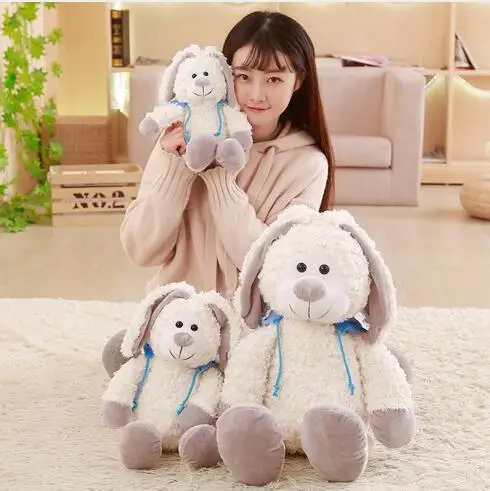 

WYZHY New snow hat love rabbit doll plush toy bedside ornaments pillow to send friends and children gifts 30cm
