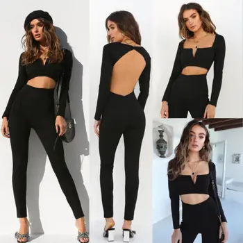 

2018 New Fashion Hot Sexy Charming Women Ladies Clubwear Summer Playsuit Bodycon Party Jumpsuit Romper Trousers