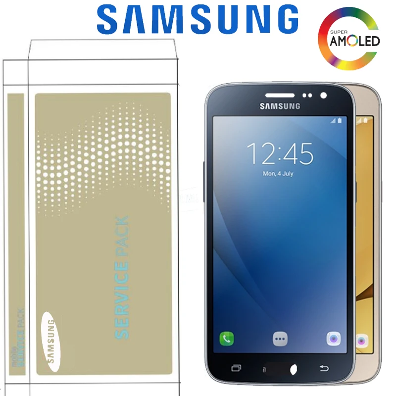 

ORIGINAL 5.0'' LCD For SAMSUNG Galaxy J2 2016 J210 J210F J210Y Display Touch Screen Digitizer Replacement With SERVICE PACK