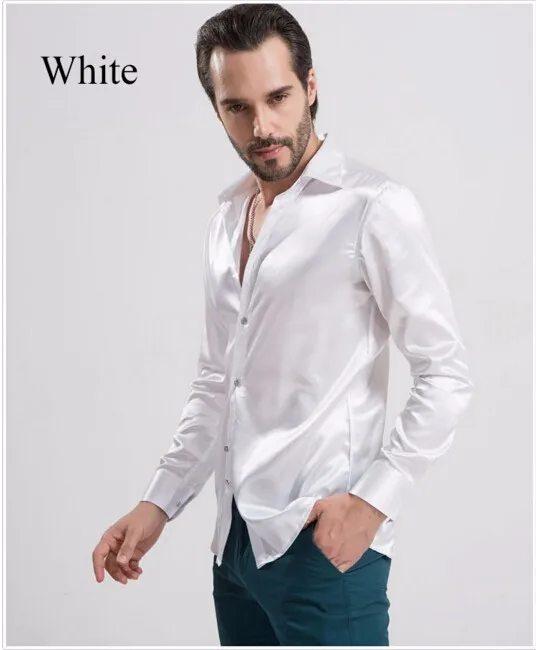 New Arrival Custom Made Any Colors Elastic Silk like Satin Men Wedding