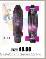 24 Inches Marple Long Fish Skateboard Skateboarding Four-wheels Street Banana Long Skate Board Mini Cruiser Fish For Children