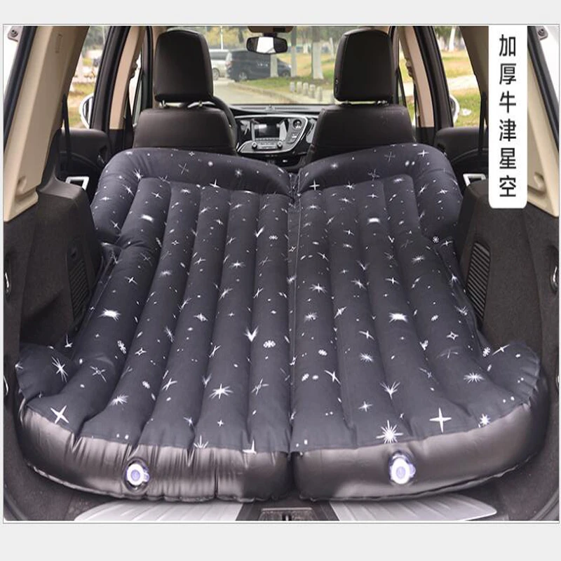 Regalo del Día de la Madre! Colorido viajes en coche colchón inflable cama de aire colchón de camping al aire libre vehículo universal sofá de aire