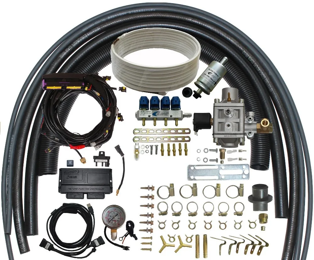 Petrol To Methane CNG Sequential Injection Bi Fuel Conversion Kits For