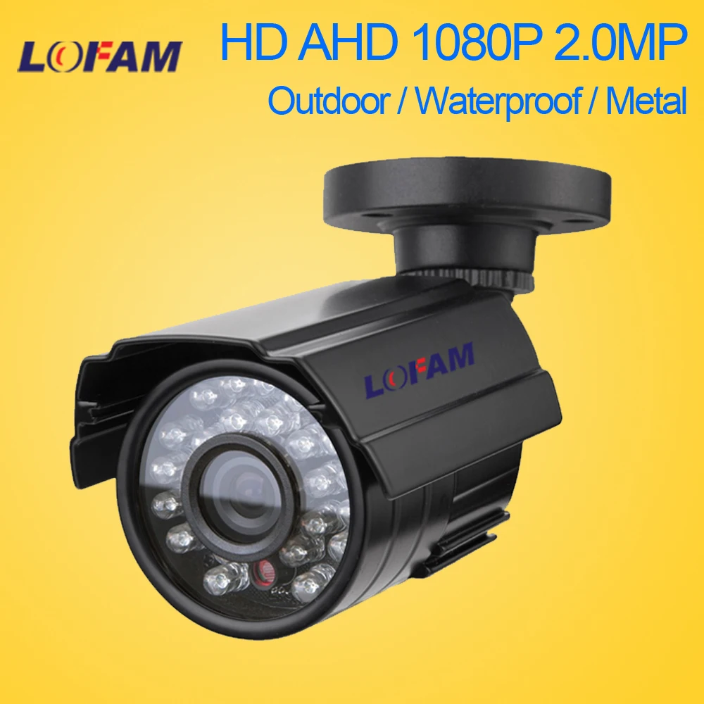Фонарик камера IR Cut AHD 1080P видеонаблюдения МП 2 Мп HD наружная Водонепроницаемая
