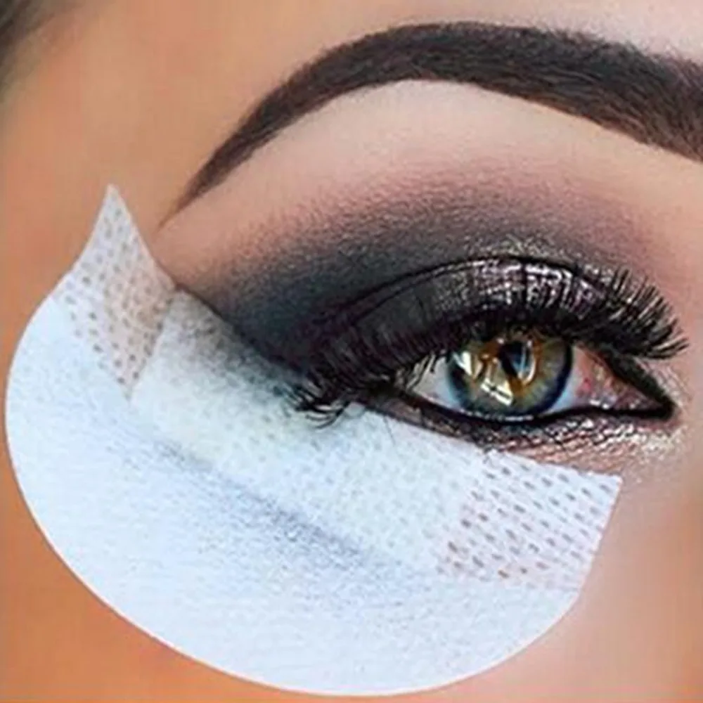 

20 Sticks Pro Katoen Eyeshadow Schilden Onder Ooglapjes Wegwerp Wimper Extension Pads Trenchermen Pad Ogden Lipped Make Up Tool