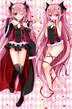 

Japan Anime Seraph of the End Owari no Seraph Tepes Krui Pillow Case Cover Hugging Body H2889