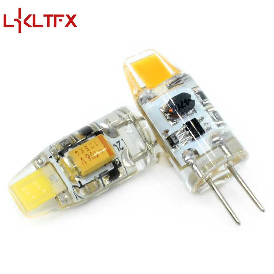 

LKLTFX Spotlight Bulb Led Bulbs G4 LED Lamp Bubble Ball Bulb DC12V COB 0705 G4 LED Light Bedroom Bar CE ROHS CCC FCC 12V