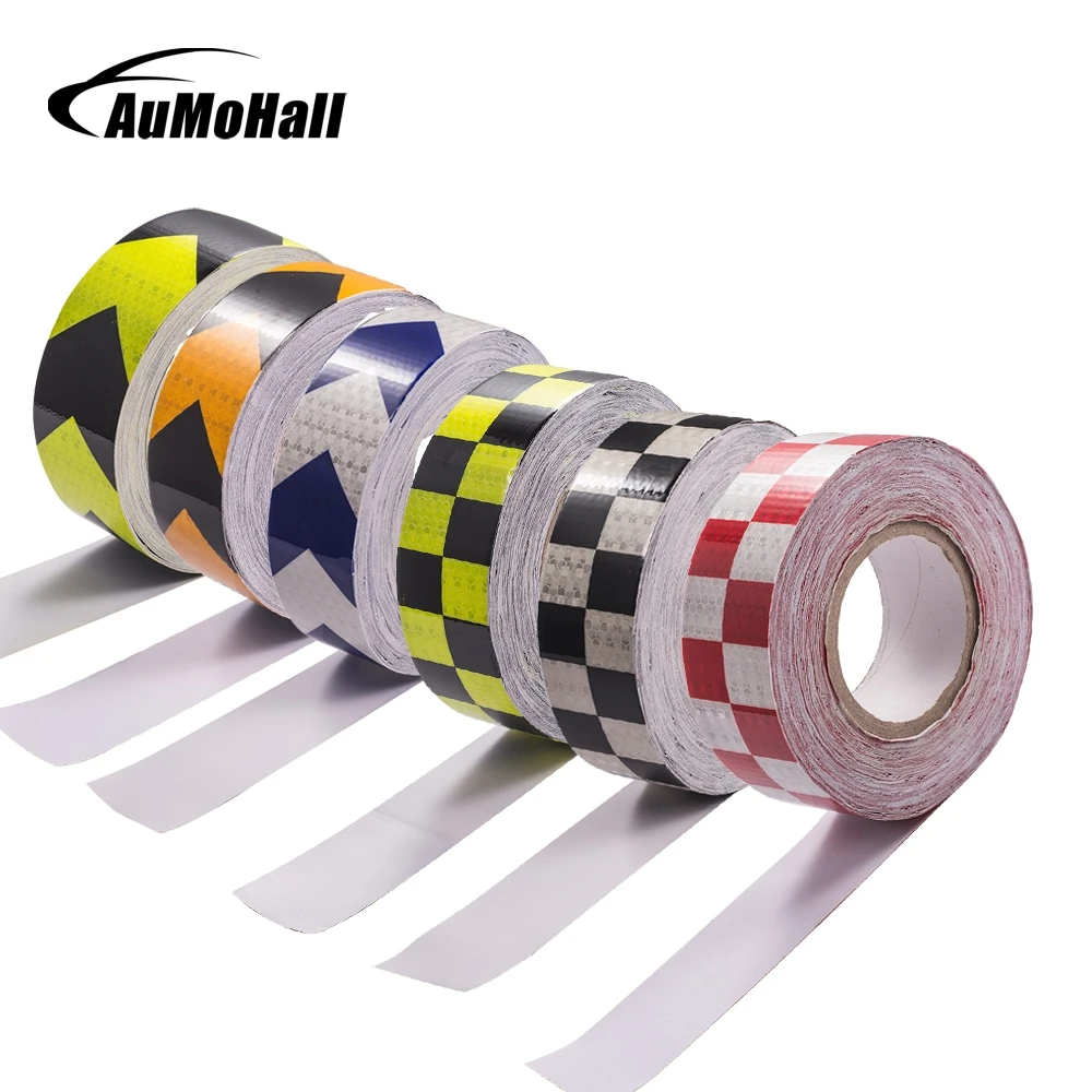 25M Truck Safety Mark Reflective Tape Stickers Car Styling Self Adhesive Warning Tape