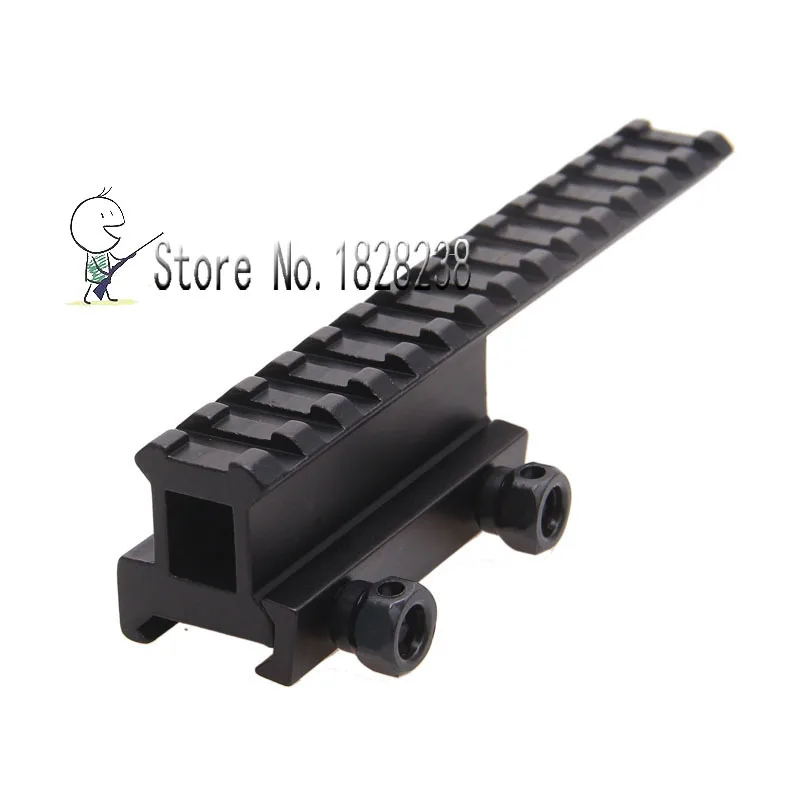 Free Shipping Black Color AR15/M4/M16 with Extension Picatinny rail