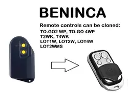 BENINCA LOT2WMS дистанционного Управление Дубликатор duplo и 4-канальный 433,92 МГц