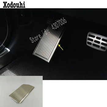 

for Kia Sportage KX5 2016 2017 2018 car sticker styling foot inner Brake Rest lamp frame trim Break Pedal moulding hood 1pcs
