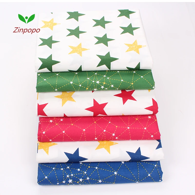 New 6 pic/lot 40x50cm Cotton Fabric for Sewing Quilting Patchwork quilts Tissue baby dress Bedding tecidos DIY Doll cloth K70