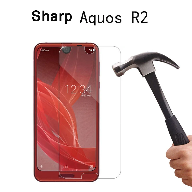 Tempered Glass for Sharp Aquos R2 9H Explosion proof Protective Film