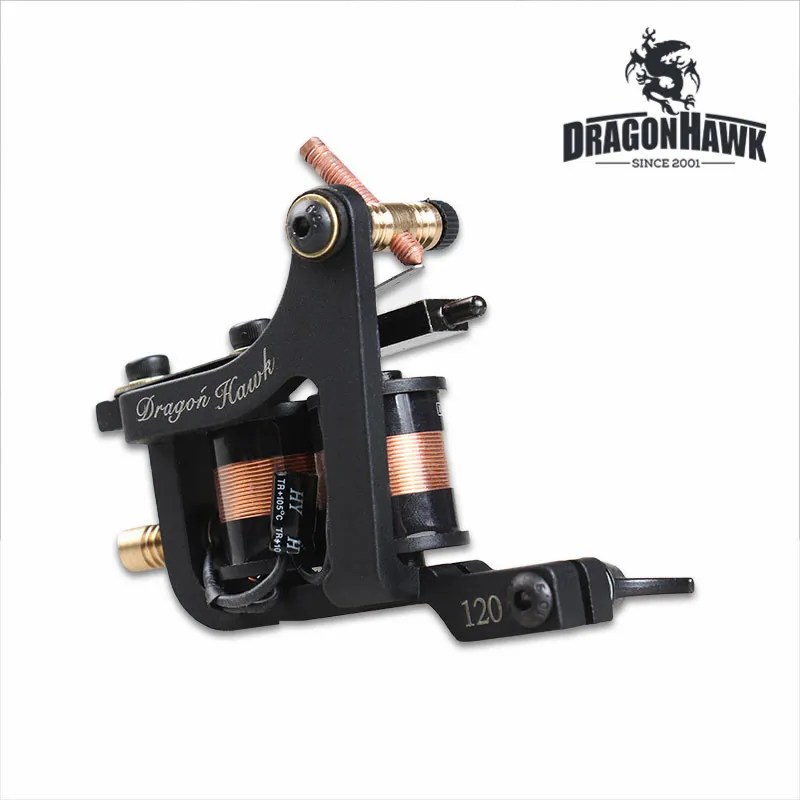 Kopen Hoge Kwaliteit Shading Machine Tattoo Guns Puur Koperen Omslag Machine Levert