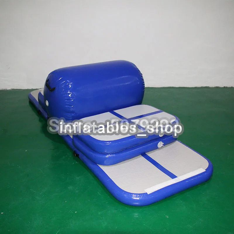 

Free Shipping Door To Door A Set (6 Pieces) Inflatable Gym Airtrack Tumbling Yoga Mat Air Trampoline Track For Children