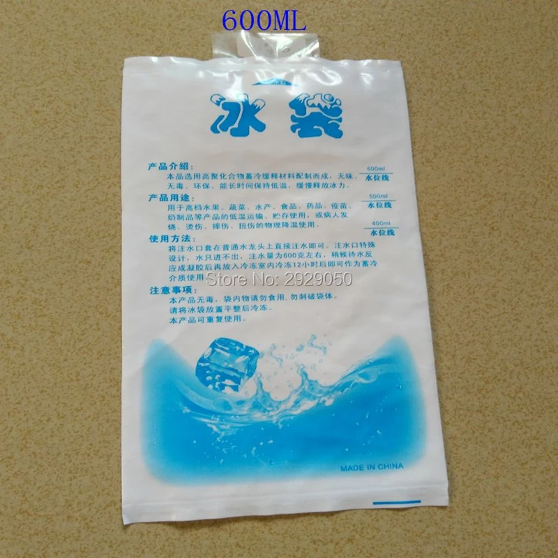 20 pz/lotto a buon mercato riutilizzabile asciutto freddo impacco di ghiaccio gel sacchetto più freddo per il pranzo lattine per alimenti scatola di vino medica iniezione di Acqua pacchetto di ghiaccio di Raffreddamento