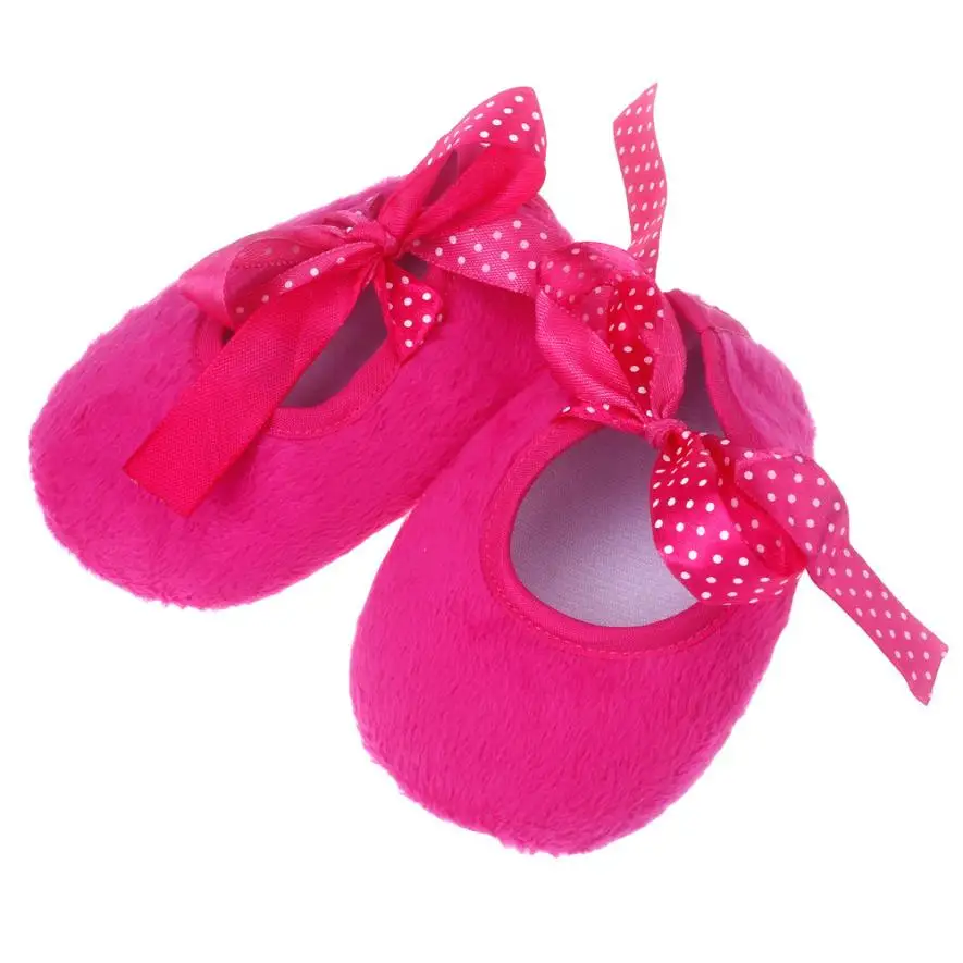 baby shoes girls fashion Solid Bowknot baby girl shoes newborn kid shoes children girls first