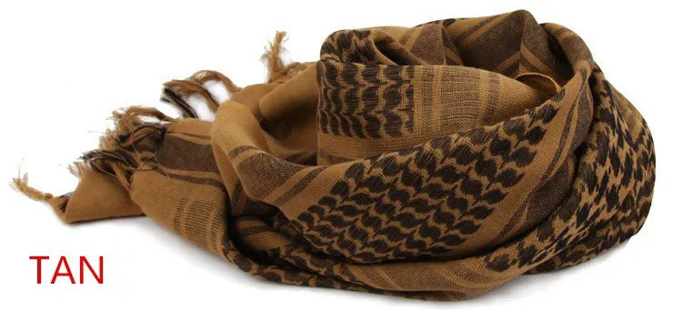Inverno Caldo a Prova di Freddo Sciarpa Cotone Turbante Militare tattico Desert Head Sciarpa Sciarpa del Deserto LiféUP Outdoor Stile Arabo Ispessito Caldo a Prova di Freddo Sciarpa 