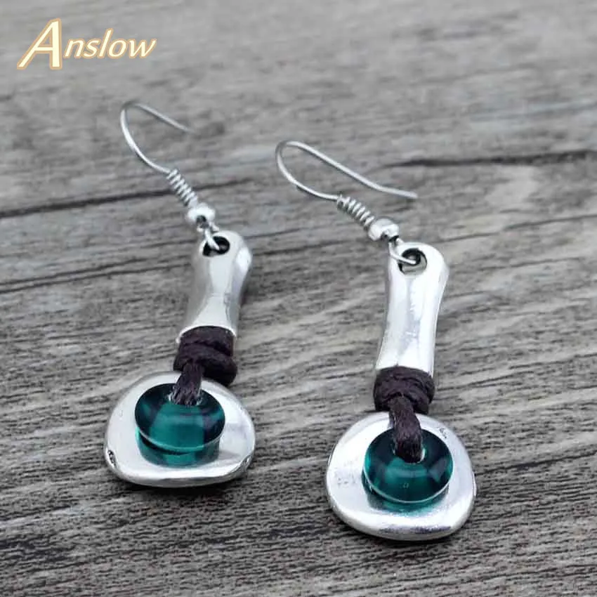 

Anslow Hot New Design Fashion Jewelry Vintage Handmade DIY Bohemian Statement Earrings Women Girl Wedding Indian Gift LOW0044AE