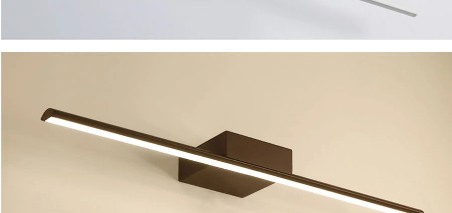 Lâmpada de Parede Espelho do Banheiro Luminária para Casa Luzes Maquiagem Branca Vestir Banheiro Espelho Iluminação Led 17 Luzes e Iluminação