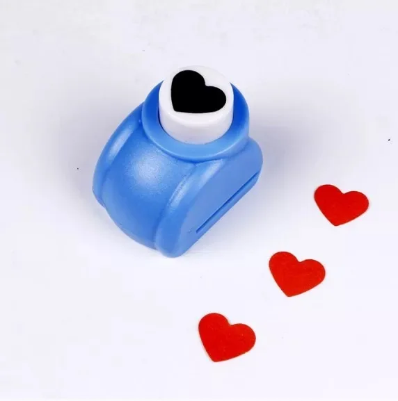 20 стилей ручной работы и инструмент для скрапбукинга 5/" бумажный дырокол для DIY подарочных открыток устройство для тиснения перфоратора - Цвет: heart