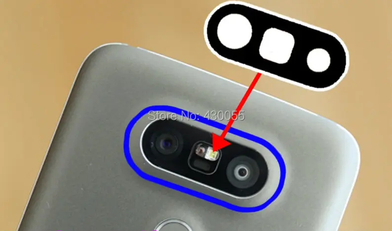 Ymitn Корпус задняя камера Объектив Стекло Крышка для LG G5 H868 замена