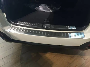 

RKAC 2PCS REAR BUMPER PROTECTOR STEP PANEL BOOT COVER SILL PLATE TRUNK TRIM ACCESSORIES FIT FOR 2015 2016 SUBARU OUTBACK