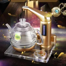 Высокое качество все-интеллектуальный автоматический воды электрический чайник печь хрусталя арт безопасность автоматическое отключение Функция
