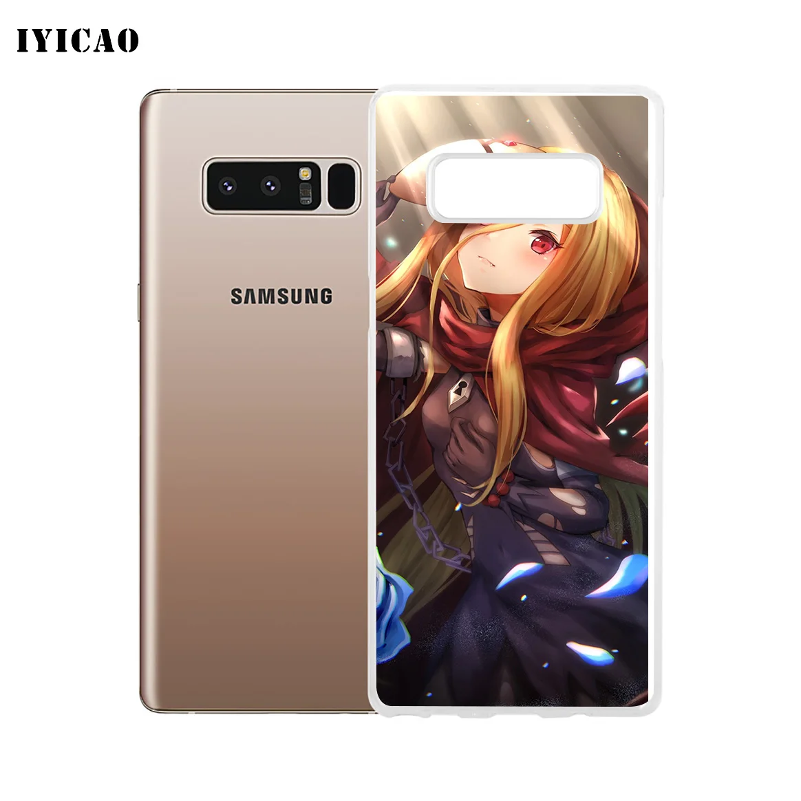 IYICAO Overlord Мягкий силиконовый чехол для телефона Samsung A5 A6 Plus A7 A8 A9 J3 J5 J7 Note 8 9 TPU