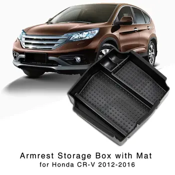 

Armrest Storage Box for Honda CR-V CRV 2012 2013 2014 2015 2016 Central Console Glove Tray Interior Organizer