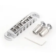 Musiclily Pro 52,5mm coleta estilo tune-o-matic Wraparound puente ajustable para Gibson Epihone Les Paul estilo guitarra Eléctrica