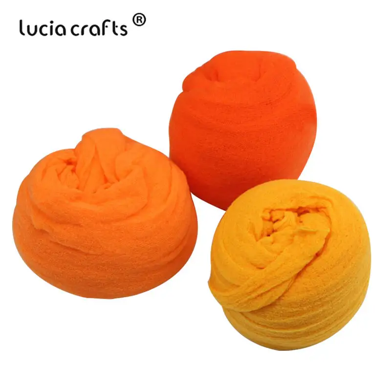 Lucia crafts 1,5 м(после вытягивания) Разные цвета на выбор нейлоновые чулки материал для изготовления цветов аксессуары ручной работы 6 шт./лот, 2 шт/цвет C0101 - Цвет: Mixed Color 2