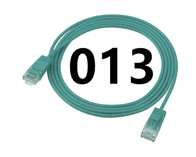 

B013 Cable High Speed 100M RJ45 CAT6 Ethernet Network Flat LAN Cable UTP Patch Router C