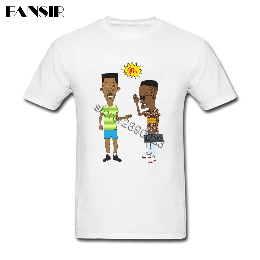 Уникальные мужские футболки The Fresh Prince of Bel-Air футболка из 100% хлопка с короткими