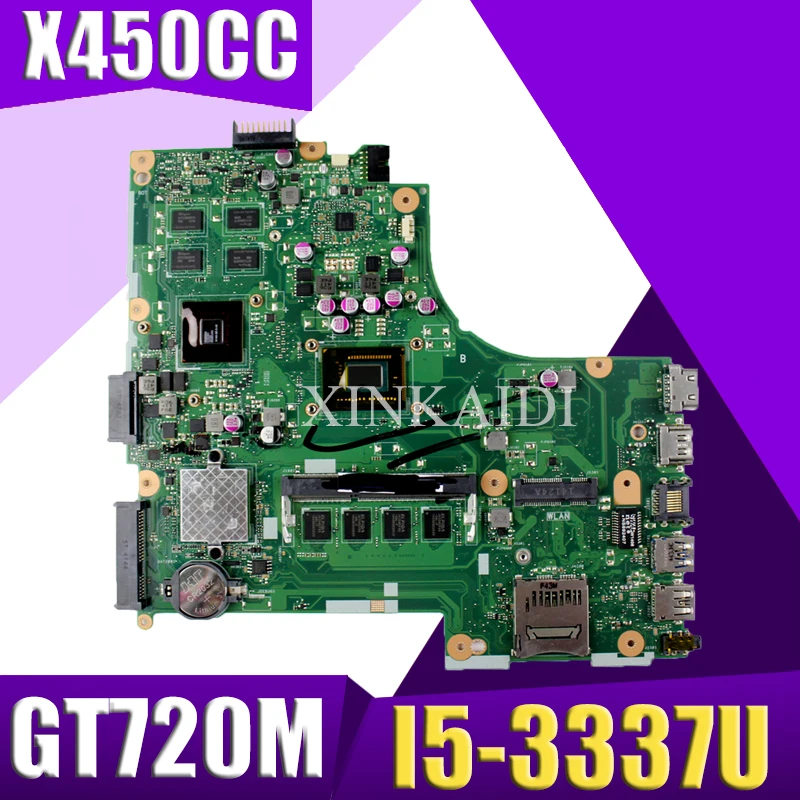 Материнская плата для ноутбука XinKaidi X450CC ASUS X450C X450 протестированная оригинальная