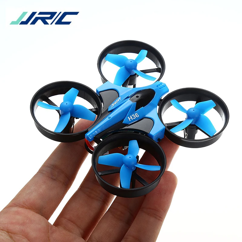 Дрон оригинальный JJRC H36 мини Радиоуправляемый вертолет 2 4 ГГц 4CH 6 осевой гироскоп