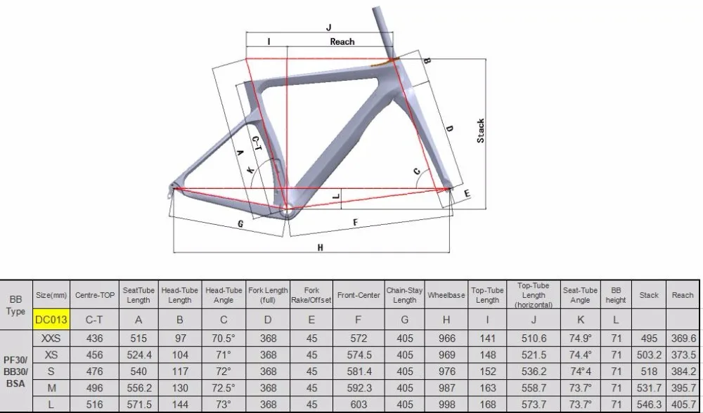 Clearance JERF013 MODEL  Ceccotti brand white color glossy carbon road bike frame race bike PF30 t1100 3