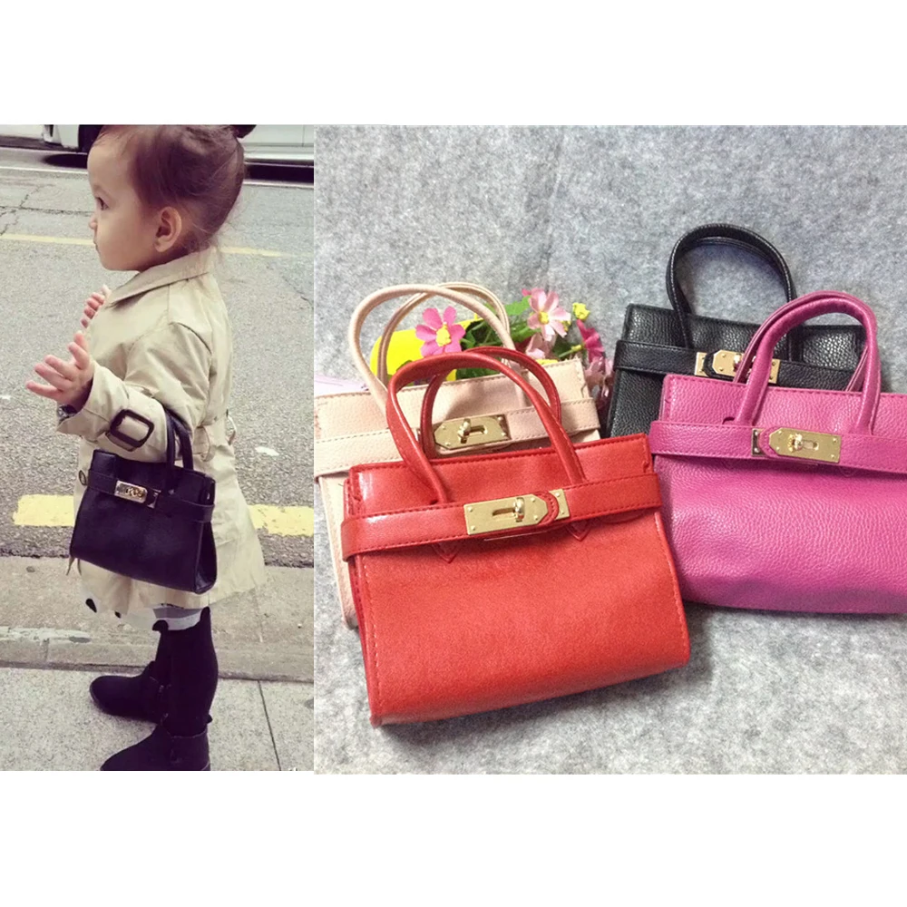 2016 New Fashion Handbag Cute Kids Purse Children imitation leather